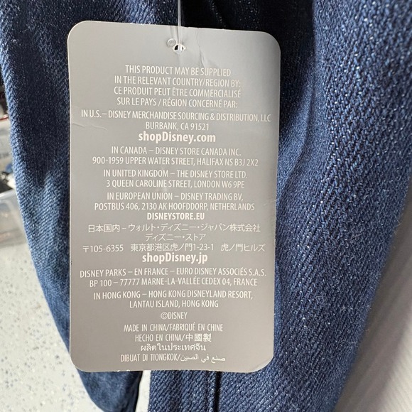 Disney‎ Electrical Parade 50th Anniversary Jean Jacket 3XL Denim Limited Edition - Picture 6 of 10